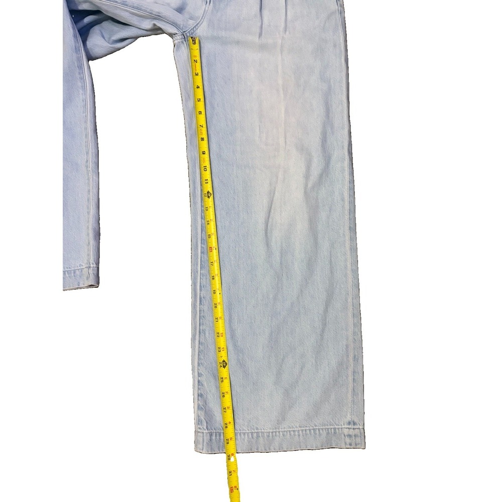 Madewell Harlow High Rise Wide Leg Jeans Light Wash Denim Women’s 27 Relaxed - Picture 9 of 9